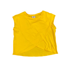 Gymshark Women's Pause T-Shirt (Size XS) Training Phoenix Yellow T-Shirt - New