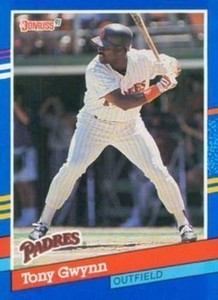 #243 Tony Gwynn - San Diego Padres - 1991 Donruss Baseball