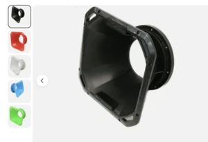 DEEJAY LED PROFI HORN (6,5" MITTELTÖNER LAUTSPRECHER DIFFUSOR HORN) LA HORN - Bild 1 von 6