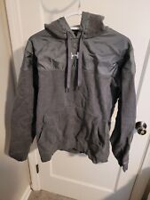 Under Armour Storm Men's Loose Hoodie Gray Size Large Cotton Polyester Read