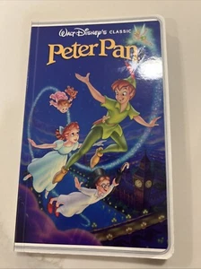 Disney Parks VHS Style Notebook Journal Peter Pan Lined Pages - Picture 1 of 5
