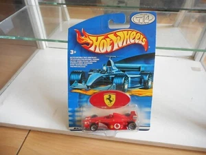 Hotwheels Grand Prix F1 Formula 1 Ferrari in Red on Blister - Afbeelding 1 van 2
