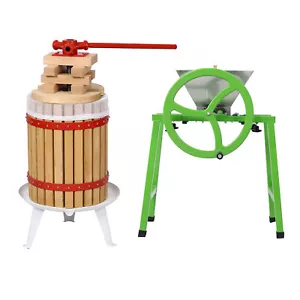 Bolsa de filtro trituradora de prensa de vino de frutas, trituradora de manzanas y uvas y bayas 100 % natural Manu - Imagen 1 de 9