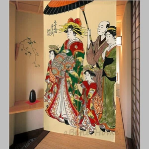 Japanese Noren Doorway Hanging Tapestry Door Curtain Room Divider Kimono 85x150 - Picture 1 of 4