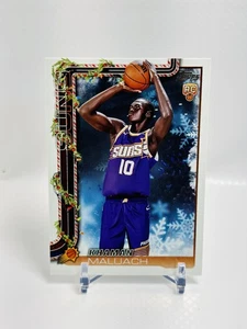 2025 Topps Holiday Khaman Maluach Backs Variation #SSB-KM SSP Suns - Bild 1 von 2