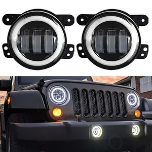 4 Inch Fog Light Driving Lamp Fog Driving Night Driving Lumen 8000LM PC Lens - Picture 1 of 12
