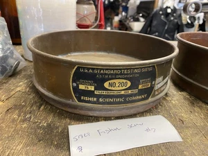 Fisher Scientific Sieb Waage Sieb Goldwaschen Bergbau Vintage Messing 200 Labor - Bild 1 von 6