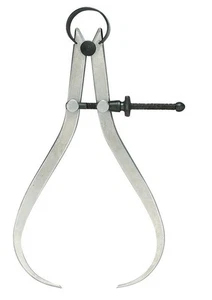 General Tools 452-6 Steel Flat Leg Machinist Outside Caliper 6 L in. - Picture 1 of 1