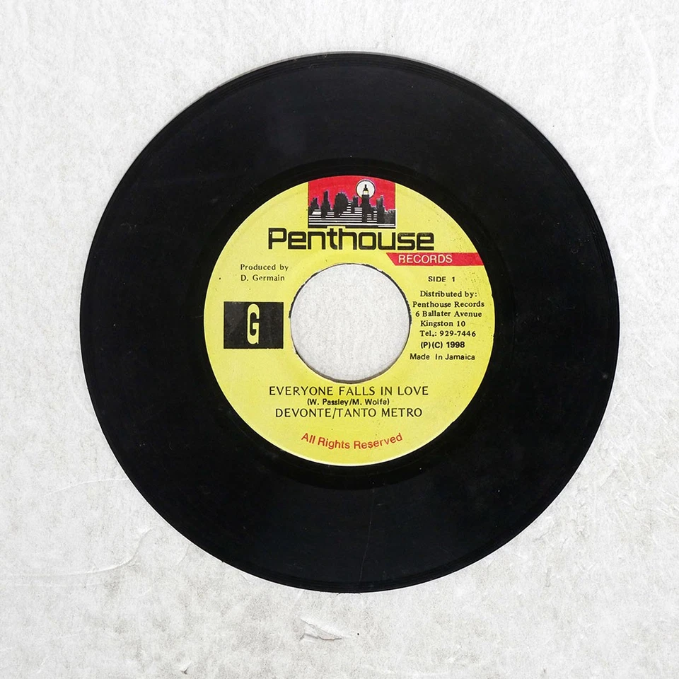 TANTO METRO & DEVONTE everyone falls in love PENTHOUSE none Jamaica VINYL 7 - Image 1 of 1