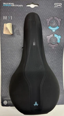 Selle Royal Scientia M1 Bike Saddle Moderate Small Black - Image 1 of 3
