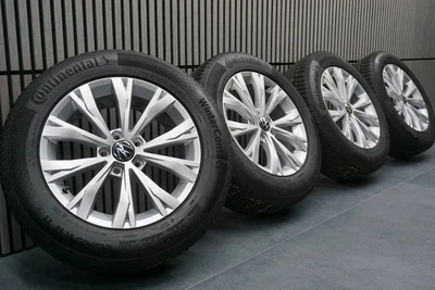 4 ORIGINAL WINTERRÄDER WINTERREIFEN 215/65 R17 VW TIGUAN 5N 5N 5NA601025 2023 - Bild 1 von 4