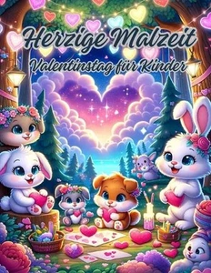 Herzige Malzeit: Valentinstag f?r Kinder by Cerberus-Art Paperback Book - Picture 1 of 1