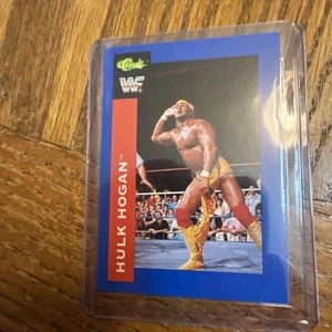 HULK HOGAN WRESTLING #140 1991 CLASSIC GAMES, INC. BLUE SERIES - Picture 1 of 2