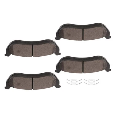 Rear Ceramic Brake Pads For 2003 2004-2007 Jeep Liberty 2003-2006 Jeep Wrangler - Image 1 of 4