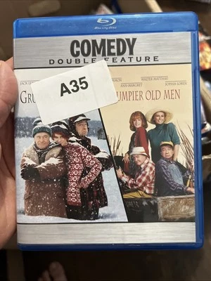 Grumpy Old Men / Grumpier Old Men Blu-ray Lemmon Matthau Dbl. Feature Ann Loren - Image 1 of 2