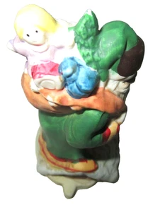 Saint Nick Santa Christmas 1991 Ceramic Figurine 5" Italy 8904 - Picture 1 of 8