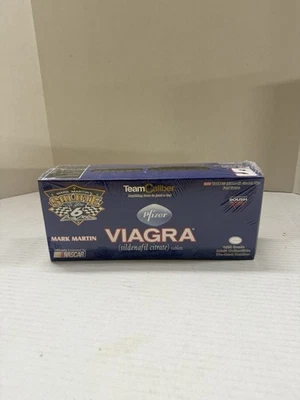 RARE MARK MARTIN 2005 VIAGRA BLUE 1/24 TEAM CALIBER OWNER'S DIECAST FORD TAURUS - Image 1 of 4