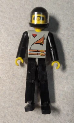 LEGO Technic Racing Figure w/ Black Helmet - 8255 8244 8714 8229 (tech012) - Image 1 of 4