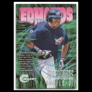 Jim Edmonds #97 1997 Circa Anaheim Angels Baseballkarte MLB NM - Bild 1 von 3