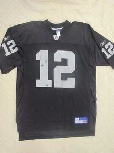 Oakland Raiders NFL Reebok Rich Gannon #12 Jersey Black Size XL - Picture 1 of 9