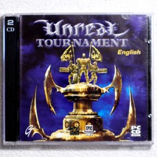 Unreal Tournament 1 Original 2 Disc Set - PC CD-ROM Jewel Case Edition Epic