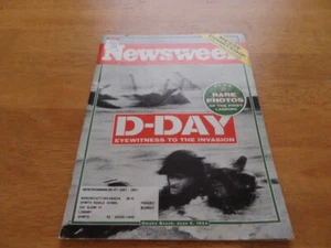 Newsweek May 23, 1994- D-Day rare photos of the first landing 50th Anniversary - Picture 1 of 3