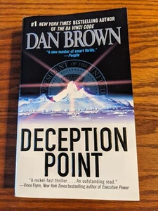 DECEPTION POINT Dan Brown TECHNOTHRILLER THRILLER COMBINED SHIPPING - Picture 1 of 5