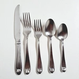 Oneida Edelstahl Besteck 5-teiliges Gedeck Satin Granat 18/10 - Bild 1 von 4