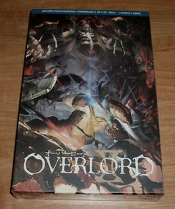 OVERLORD 2ª TEMPORADA EDICION COLECCIONISTA 2 BLU-RAY+POSTER+LIBRO+MAPA NUEVO - Imagen 1 de 7
