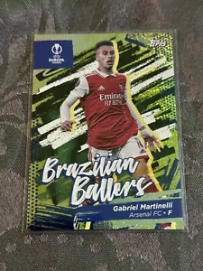 Gabriel Martinelli Brazilian Ballers Fc Arsenal Topps Carnaval Edition 22/23 - Picture 1 of 1