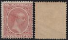Spain 50 Centimos 1889 Rosa-Carmin/Centering Issue / MH 224 Alfonso XIII