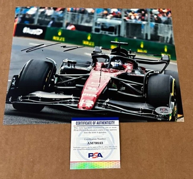 VALTTERI BOTTAS HAND SIGNED ALFA ROMEO FORMULA 1 8X10 PHOTO PSA CERTIFIED #2 - Image 1 of 1