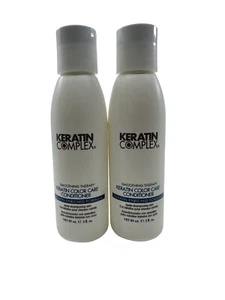 Keratin Complex Smoothing Therapy Keratin Color Care Conditioner 3 OZ Set of 2 - Picture 1 of 1