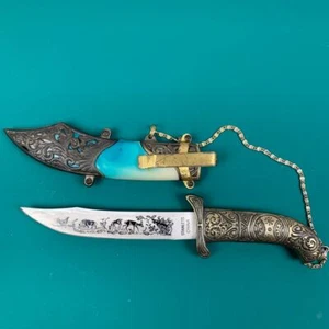 Dagger Oriental Fixed Blade Dagger Knife 🗡 8" Overall Letter Opener - Picture 1 of 7