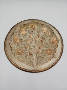 Handmade Asian Persian Indian Turkey (?) Wall Hanging Plate 11.5” Diameter - Picture 1 of 3