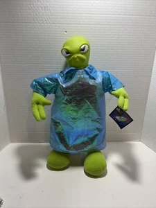Toy Works Green Alien Doll Plush Stuffed Toy - Picture 1 of 12