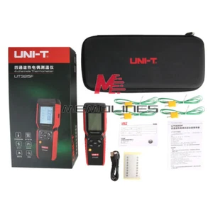 UNI-T UT325F Smart Digital 4Ch Thermocouple Thermometer Bluetooth APP Control - Picture 1 of 12