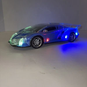 Blauer Lamborghini Leuchtwagen ohne Fernbedienung - Bild 1 von 8