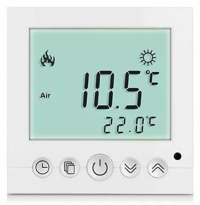 Digital Thermostat Raumthermostat Fußbodenheizung Wandheizung LED weiß      #a31 - Bild 1 von 4