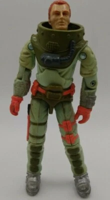 1989 Deep Six v2 Deep Sea Diver Hasbro 3.75" Action Figure ** read ** - Image 1 of 4