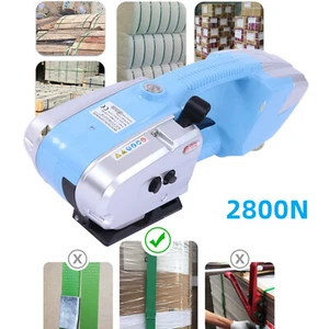 Elektrische Umreifungsmaschine PP/PET Umreifungsmaschine Handverpackungswerkzeug Batteriebetrieben - Bild 1 von 21