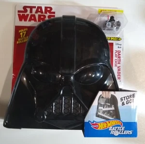 Hot Wheels 2018 Star Wars Battle Rollers Darth Vader Play Case W/ Darth Vadar  - Picture 1 of 7