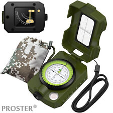 Proster Militär Marschkompass Taschenkompass Peilkompass Kompass Outdoor Wandern
