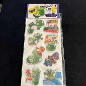 Vtg 80’s IMPERIAL Puffy Scratch & Sniff Sticker KOOL-AID Lime Super Rare & HTF - Picture 1 of 11