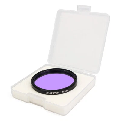 Filtros lunares SVBONY 2" filtro estándar M48*0,75 para lentes telescopio ocular Foto 1 de 4