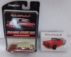 Snap-On tools Glo-Mad Street Rod 1:64 Die-Cast Replica + Cards GM Chevy Nomad