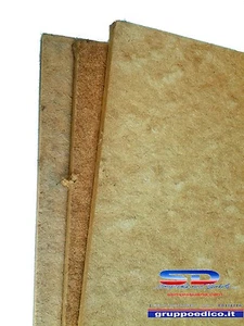 FIBRA DI LEGNO PANNELLO ACUSTICO ISOLANTE CARTONGESSO PARETI SOFFITTO PANNELLI - Foto 1 di 4