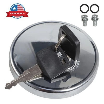 Fuel Gas Tank Cap for Kawasaki VN1500 Vulcan Drifter Classic Tourer 96-04 us - Image 1 of 4