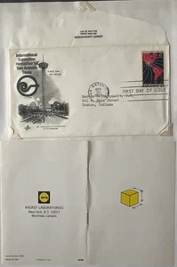 Advertising FDC 1340 Texas HemisFair 68 Ayerst Laboratories UTI - Picture 1 of 2