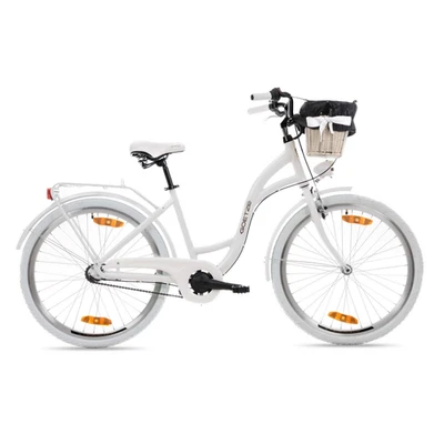 Goetze Style 26 Zoll 3 Gang ALU Citybike Damen Fahrrad LED mit Rücktritt & Korb! - Bild 1 von 4